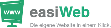 easiWeb - Die eigene Website in einem Klick.