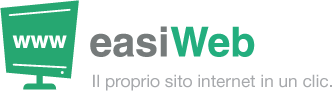 easiWeb - Il proprio sito internet in un clic.